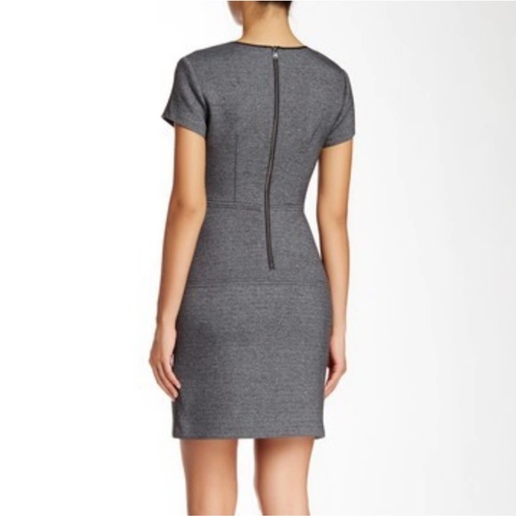 ANDREW MARC SCUBA SHEATH CASUAL KNEE LENGTH DRESS WOMEN'S SIZE 6 PETITE - Picture 5 of 16